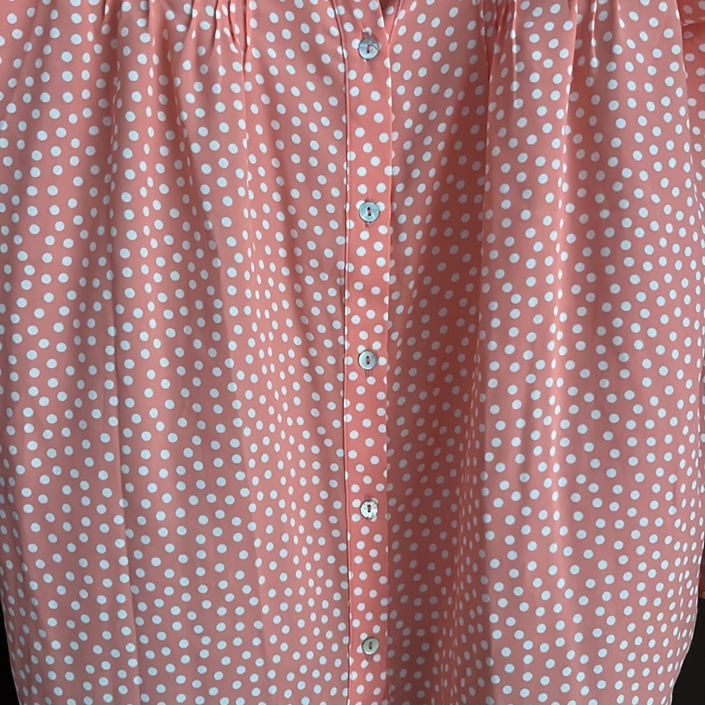 Alice Blue Majorca Button Down Blouse - Picture 6 of 12